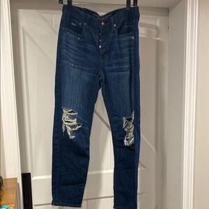 American Eagle Outfitters High Rise Jeans - Dark Blue